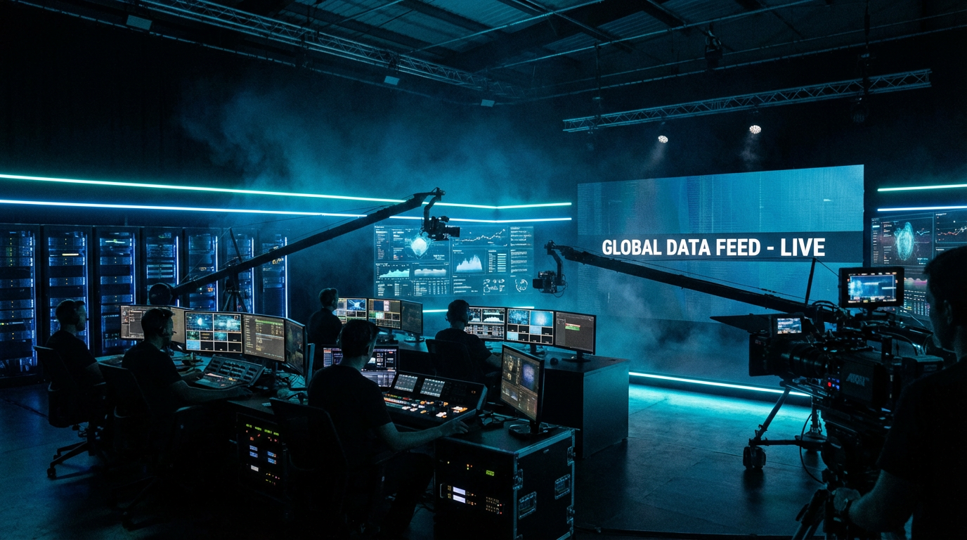 Livestream Studio Background